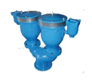 Double orifice air valve