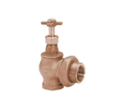 Bronze Angle Valve with Union
